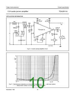 浏览型号TDA2611A的Datasheet PDF文件第10页
