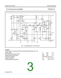 浏览型号TDA2611A的Datasheet PDF文件第3页
