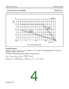 浏览型号TDA2611A的Datasheet PDF文件第4页