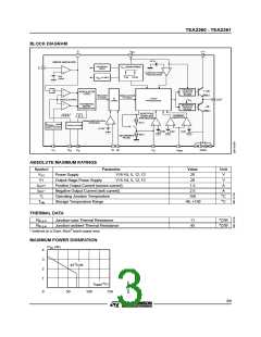 浏览型号TEA2261的Datasheet PDF文件第3页
