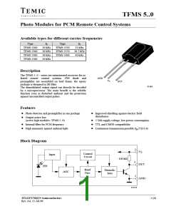 浏览型号TFMS5380的Datasheet PDF文件第1页