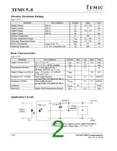 浏览型号TFMS5380的Datasheet PDF文件第2页