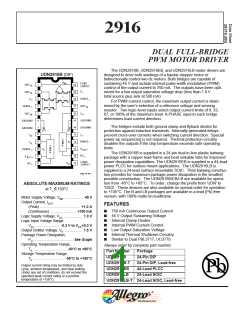 浏览型号UDN2916B-T的Datasheet PDF文件第1页