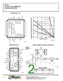 浏览型号UDN2916B-T的Datasheet PDF文件第2页