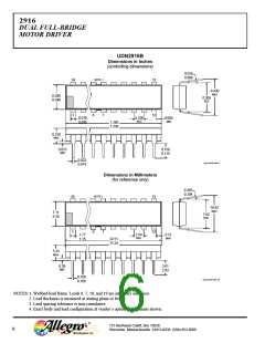 浏览型号UDN2916B-T的Datasheet PDF文件第6页