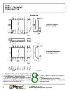 浏览型号UDN2916B-T的Datasheet PDF文件第8页