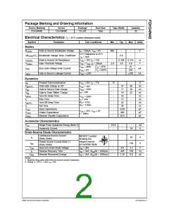 浏览型号FDH34N40的Datasheet PDF文件第2页