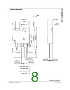 浏览型号IRFS640的Datasheet PDF文件第8页