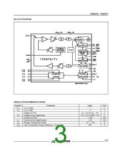 浏览型号TSP5070FNTR的Datasheet PDF文件第3页