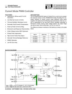 浏览型号UC3842AN的Datasheet PDF文件第1页