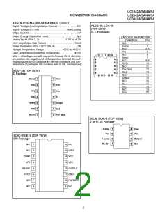 浏览型号UC3842AN的Datasheet PDF文件第2页