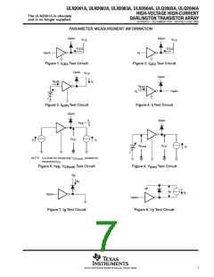 浏览型号ULN2001的Datasheet PDF文件第7页