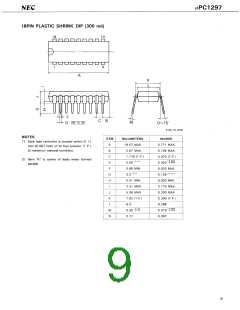 浏览型号UPC1297CA的Datasheet PDF文件第9页