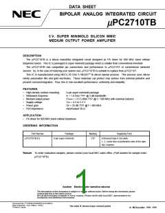 浏览型号UPC2710TB-E3的Datasheet PDF文件第1页