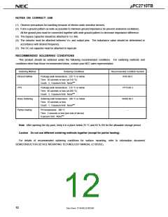 浏览型号UPC2710TB-E3的Datasheet PDF文件第12页