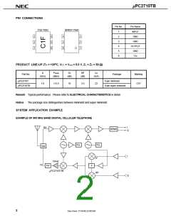 浏览型号UPC2710TB-E3的Datasheet PDF文件第2页