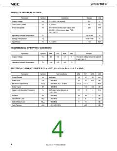 浏览型号UPC2710TB-E3的Datasheet PDF文件第4页