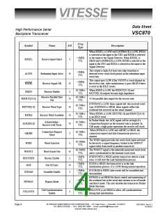 浏览型号VSC870TX的Datasheet PDF文件第4页