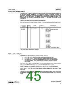 浏览型号WM8983GEFLR的Datasheet PDF文件第45页