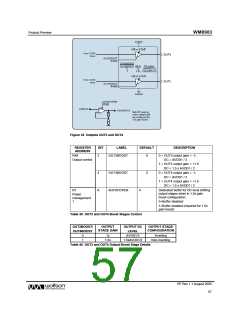 浏览型号WM8983GEFLR的Datasheet PDF文件第57页