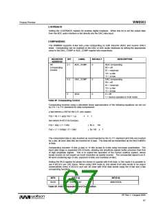 浏览型号WM8983GEFLR的Datasheet PDF文件第67页