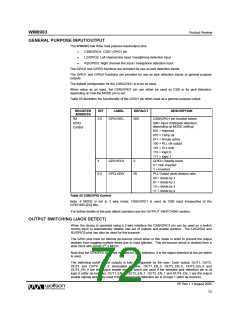浏览型号WM8983GEFLR的Datasheet PDF文件第72页