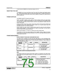 浏览型号WM8983GEFLR的Datasheet PDF文件第75页