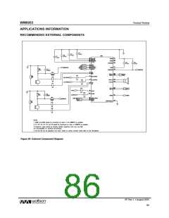 浏览型号WM8983GEFLR的Datasheet PDF文件第86页