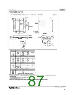 浏览型号WM8983GEFLR的Datasheet PDF文件第87页