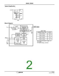 浏览型号X5043的Datasheet PDF文件第2页