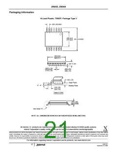 浏览型号X5043的Datasheet PDF文件第21页