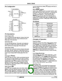 浏览型号X5043的Datasheet PDF文件第5页