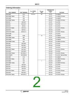 浏览型号X9313WSIZ的Datasheet PDF文件第2页