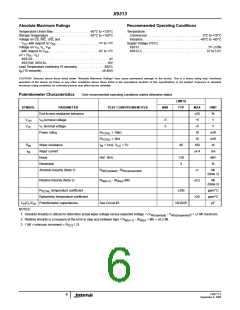 浏览型号X9313WSIZ的Datasheet PDF文件第6页