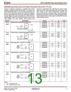 浏览型号XQ4013E-3BG191N的Datasheet PDF文件第13页