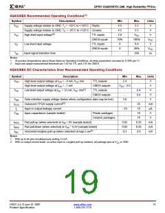 浏览型号XQ4013E-3BG191N的Datasheet PDF文件第19页
