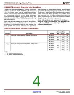 浏览型号XQ4013E-3BG191N的Datasheet PDF文件第4页