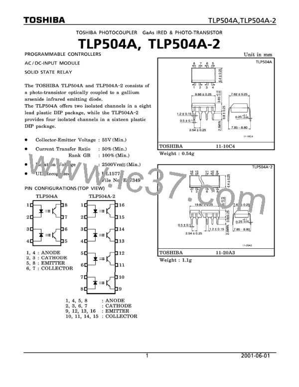 TLP504A-2图片预览