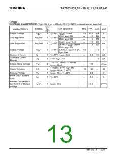 浏览型号TA7805S的Datasheet PDF文件第13页