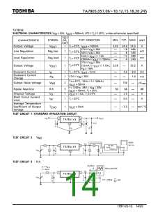 浏览型号TA7809S的Datasheet PDF文件第14页