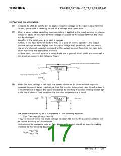浏览型号TA7809S的Datasheet PDF文件第17页