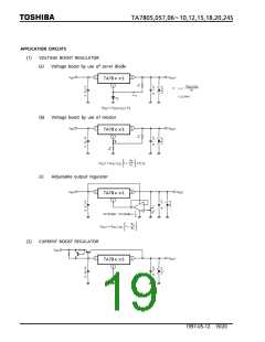 浏览型号TA7809S的Datasheet PDF文件第19页