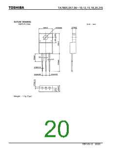 浏览型号TA7809S的Datasheet PDF文件第20页