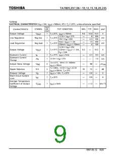 浏览型号TA7809S的Datasheet PDF文件第9页