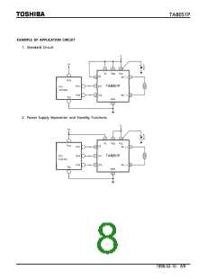 浏览型号TA8051P的Datasheet PDF文件第8页