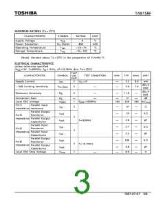 浏览型号TA8158F的Datasheet PDF文件第3页