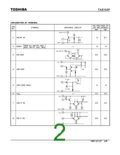 浏览型号TA8164P的Datasheet PDF文件第2页