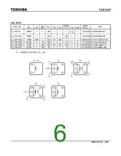 浏览型号TA8164P的Datasheet PDF文件第6页