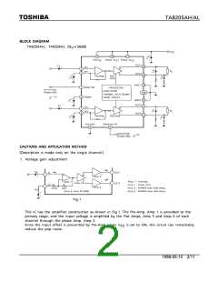浏览型号TA8201的Datasheet PDF文件第2页
