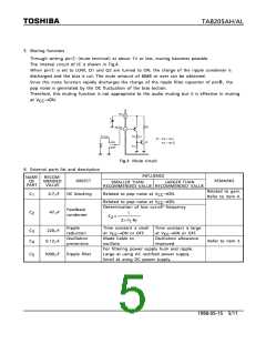 浏览型号TA8201的Datasheet PDF文件第5页